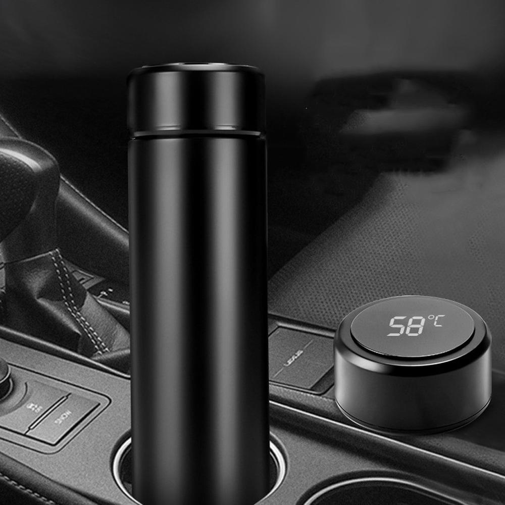 Intelligent Thermos Coffee Bottle Temperature Display
