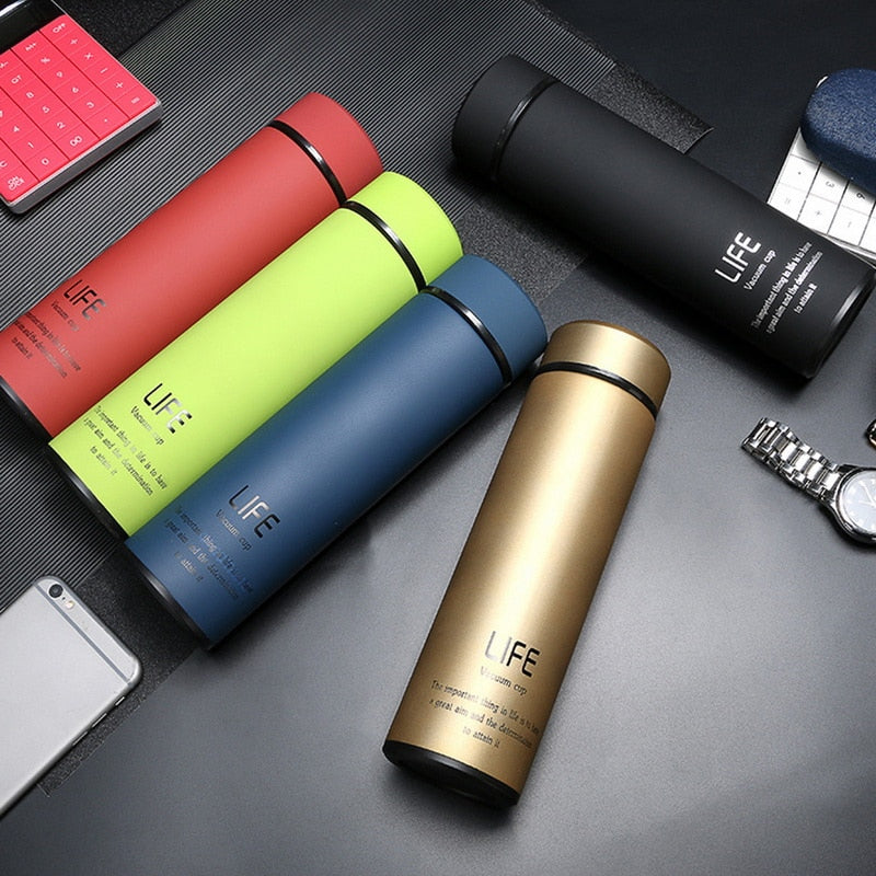 Vacuum Flask with Filter Stainless Steel